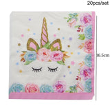 Unicorn Party Supplies Kit