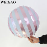 Aloha Party Decoration Pineapple Cactus Foil Balloons