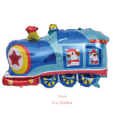 Car Balloons Fire Truck Car Train