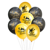 12pcs Hajj Mubarak Latex Balloons