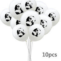 Cartoon Panda Theme Happy Birthday Party Set