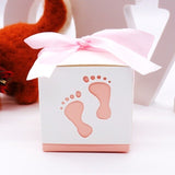 50pcs Baby Foot Candy Boxes