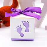 50pcs Baby Foot Candy Boxes