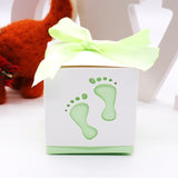 50pcs Baby Foot Candy Boxes
