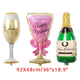 30th 40th 50th Giant Number Foil Balloons