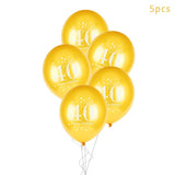30th 40th 50th Giant Number Foil Balloons