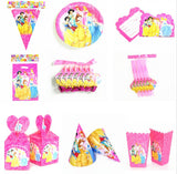 Princess  Party Decorations Tableware Set