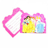 Princess  Party Decorations Tableware Set