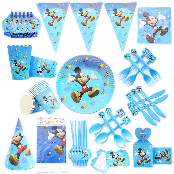 Mickey Mouse Theme Cartoon Party Set