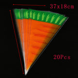 10pcs  Carrot and Rabbit Candy Cone Bags