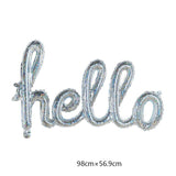 Letter Balloon Hello Party