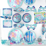 1set Mermaid Party Decoration Supplies