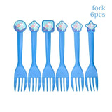 1set Mermaid Party Decoration Supplies