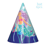 1set Mermaid Party Decoration Supplies