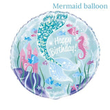 1set Mermaid Party Decoration Supplies