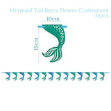 1set Mermaid Party Decoration Supplies