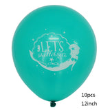 1set Mermaid Party Decoration Supplies