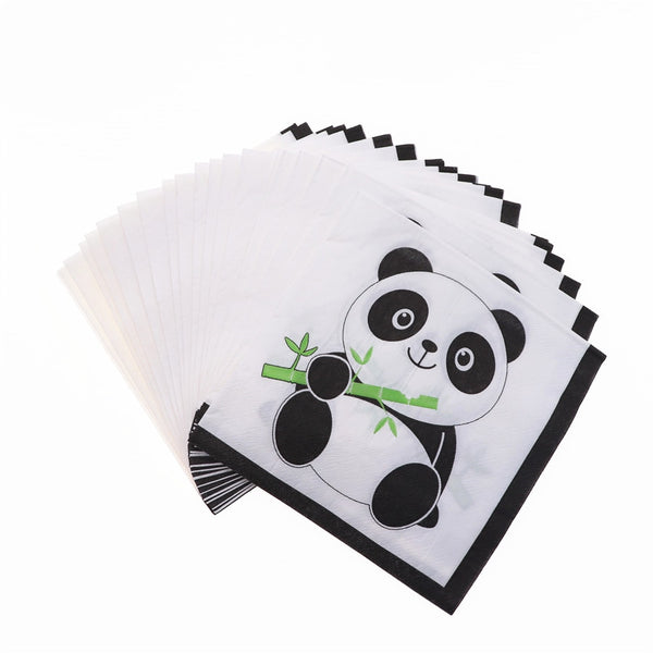 Panda Napkins 20pcs Disposable Tableware