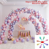 15pcs Pink Unicorn Balloons