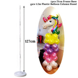 15pcs Pink Unicorn Balloons