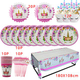 15pcs Pink Unicorn Balloons