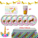 15pcs Pink Unicorn Balloons