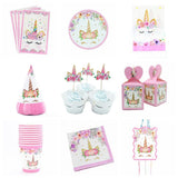 Cartoon Unicorn Party Decoration Sets