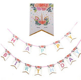 Cartoon Unicorn Party Decoration Sets