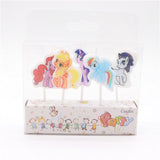 5pcs Super Wings Candles