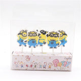 5pcs Super Wings Candles