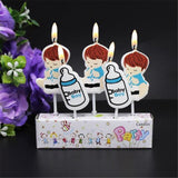 5pcs Super Wings Candles