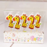 5pcs Super Wings Candles