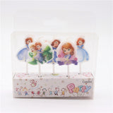 5pcs Super Wings Candles