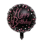 NEW 18inch Happy Birthday Pink Flower butterfly Balloons
