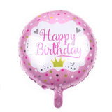 NEW 18inch Happy Birthday Pink Flower butterfly Balloons