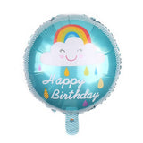 NEW 18inch Happy Birthday Pink Flower butterfly Balloons