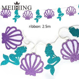 Party Decoration Set and Tableware Set Little Mermaid