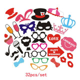 Wedding Decoration Photo Booth Propsb Sets