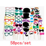 Wedding Decoration Photo Booth Propsb Sets