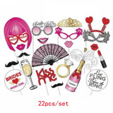 Wedding Decoration Photo Booth Propsb Sets