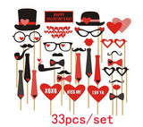 Wedding Decoration Photo Booth Propsb Sets