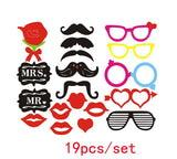Wedding Decoration Photo Booth Propsb Sets