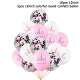 Unicorn Party Supplies Set Disposable Tableware Serves 16 pcs Every Supply