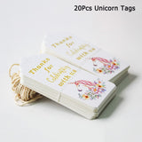 Unicorn Party Supplies Set Disposable Tableware Serves 16 pcs Every Supply
