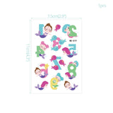 Party Decoration Set and Tableware Set Little Mermaid