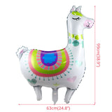 Cactus Alpaca Llamas Party Balloons