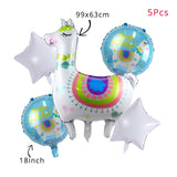 Cactus Alpaca Llamas Party Balloons