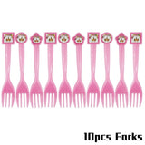 Unicorn Party Kits Paper Plate Cup Banner Sets