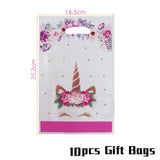 Unicorn Party Kits Paper Plate Cup Banner Sets