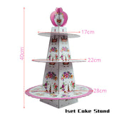 Unicorn Party Kits Paper Plate Cup Banner Sets